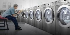 Permak//LG F1069FD3PS ''Giant C'' (10kg) Yıkama Makinesi, Yarı Endüstriyel