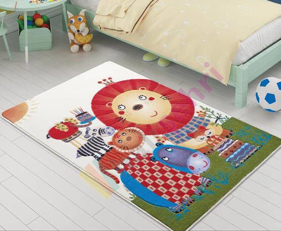 Confetti Lion King Çocuk Halısı Yumuşak Yıkabilir