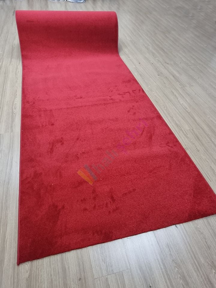 Confetti Firuze Kalın Kırmızı Protokol Yolluk