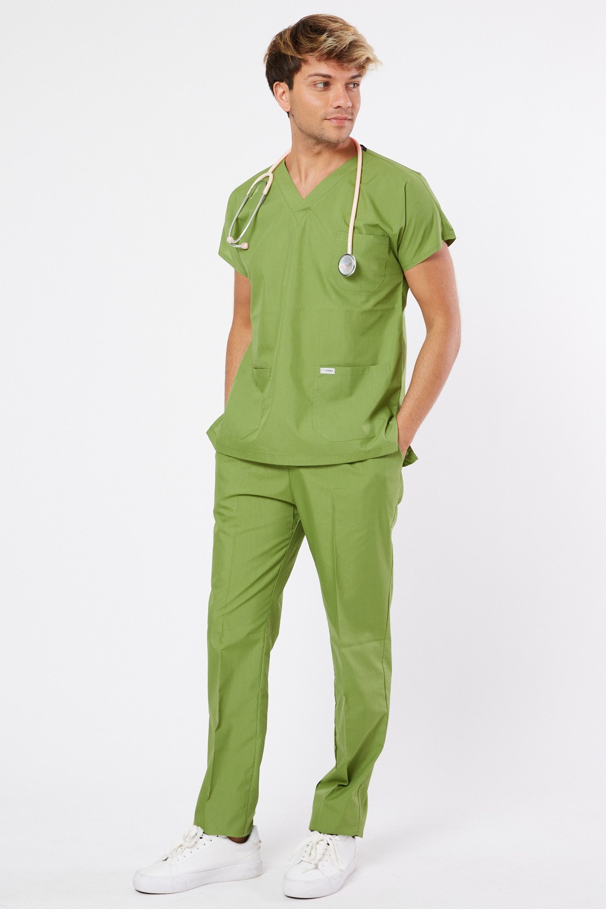 Fıstık Yeşili Cerrahi Forma Takım