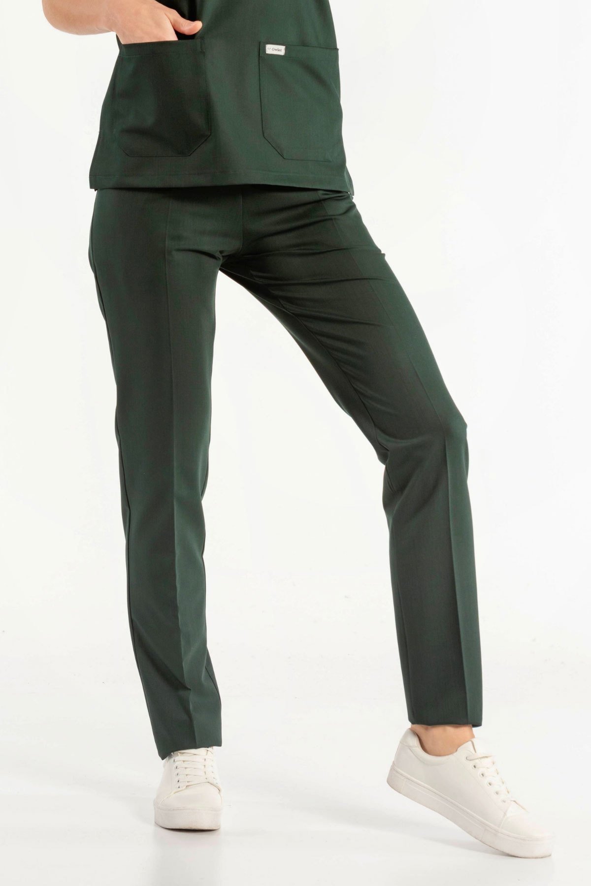 Zümrüt Yeşili Cerrahi Pantolon