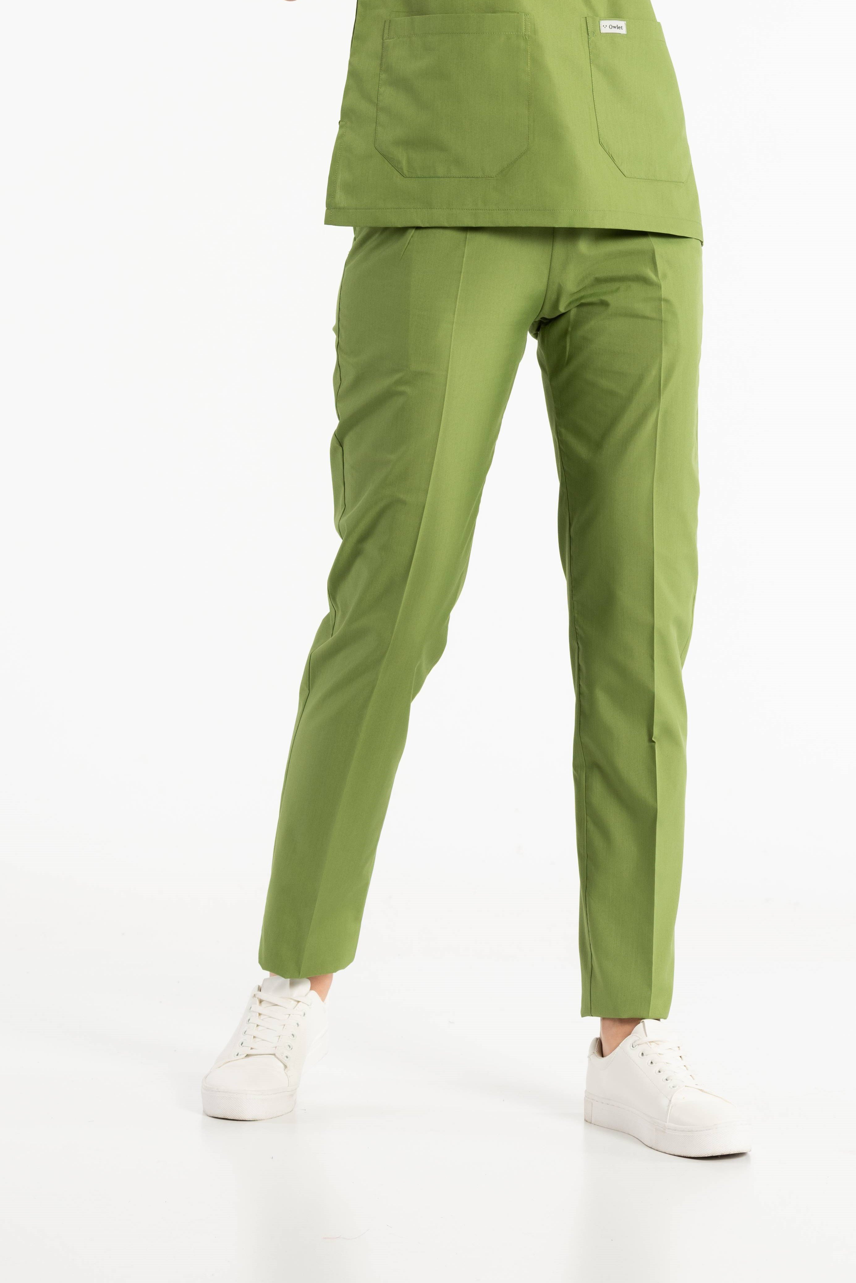 Fıstık Yeşili Cerrahi Pantolon