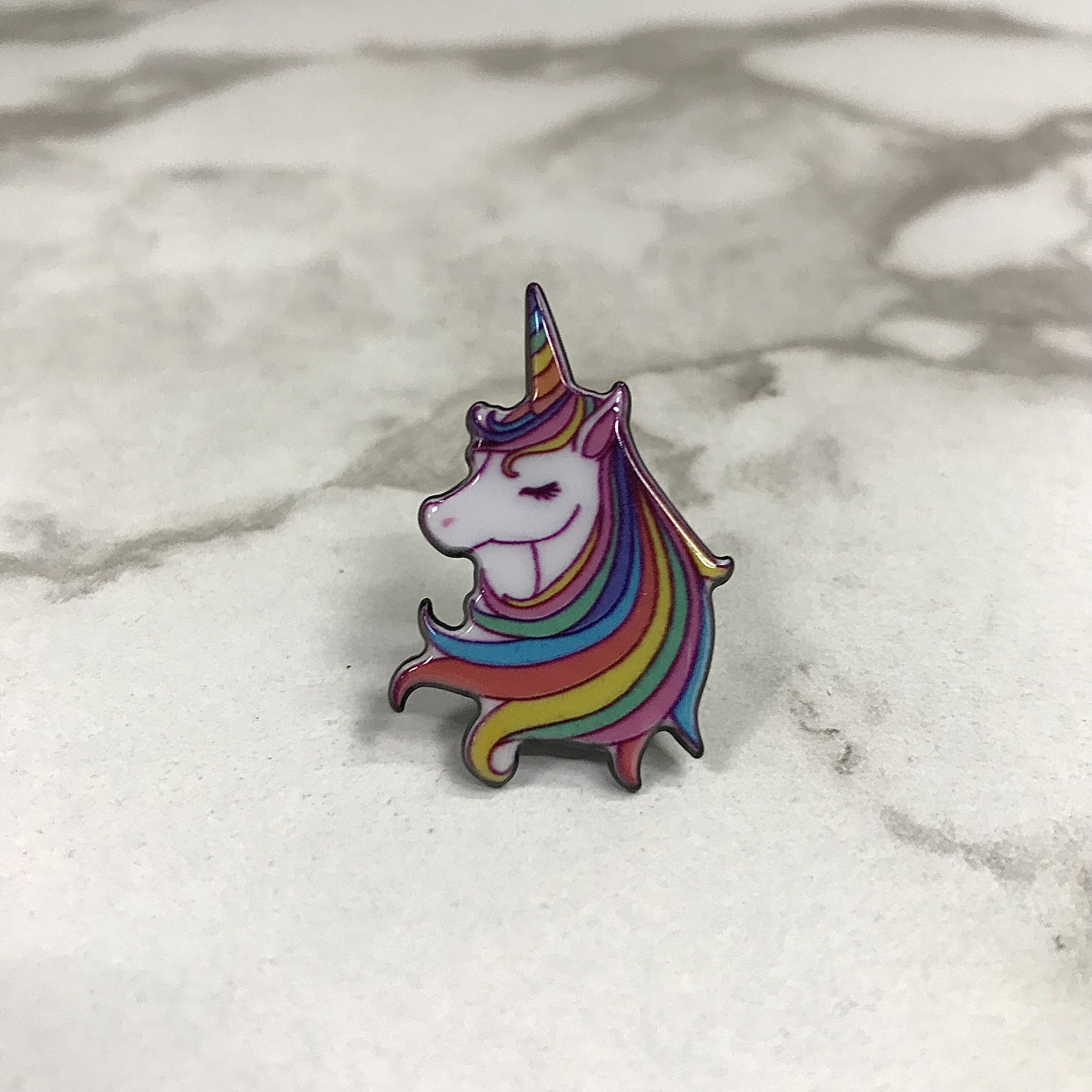 Küçük Unicorn Yaka İğnesi