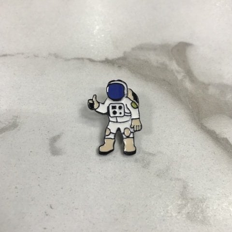 Astronot Yaka İğnesi