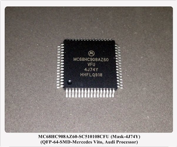 MC68HC908AZ60-SC510108CFU (Mask-4J74Y) 