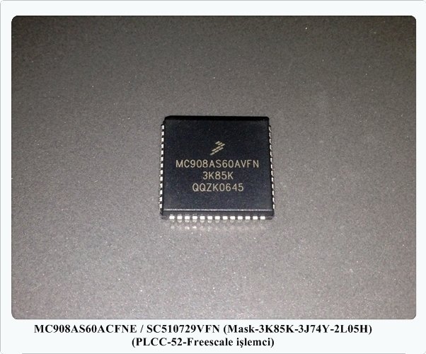 MC908AS60ACFNE / SC510729VFN (Mask-3K85K-3J74Y-2L05H) 