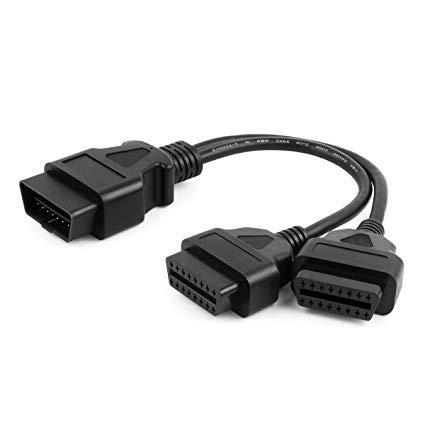 Obd2 16 Pin Full Dolu 2 Adet Dişi Konnektör
