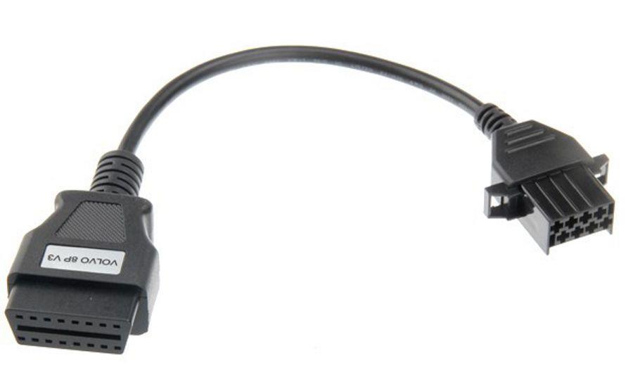Volvo 8 Pin Obd2 Kablo, Volvo 8 Pin Çevirici Kablo