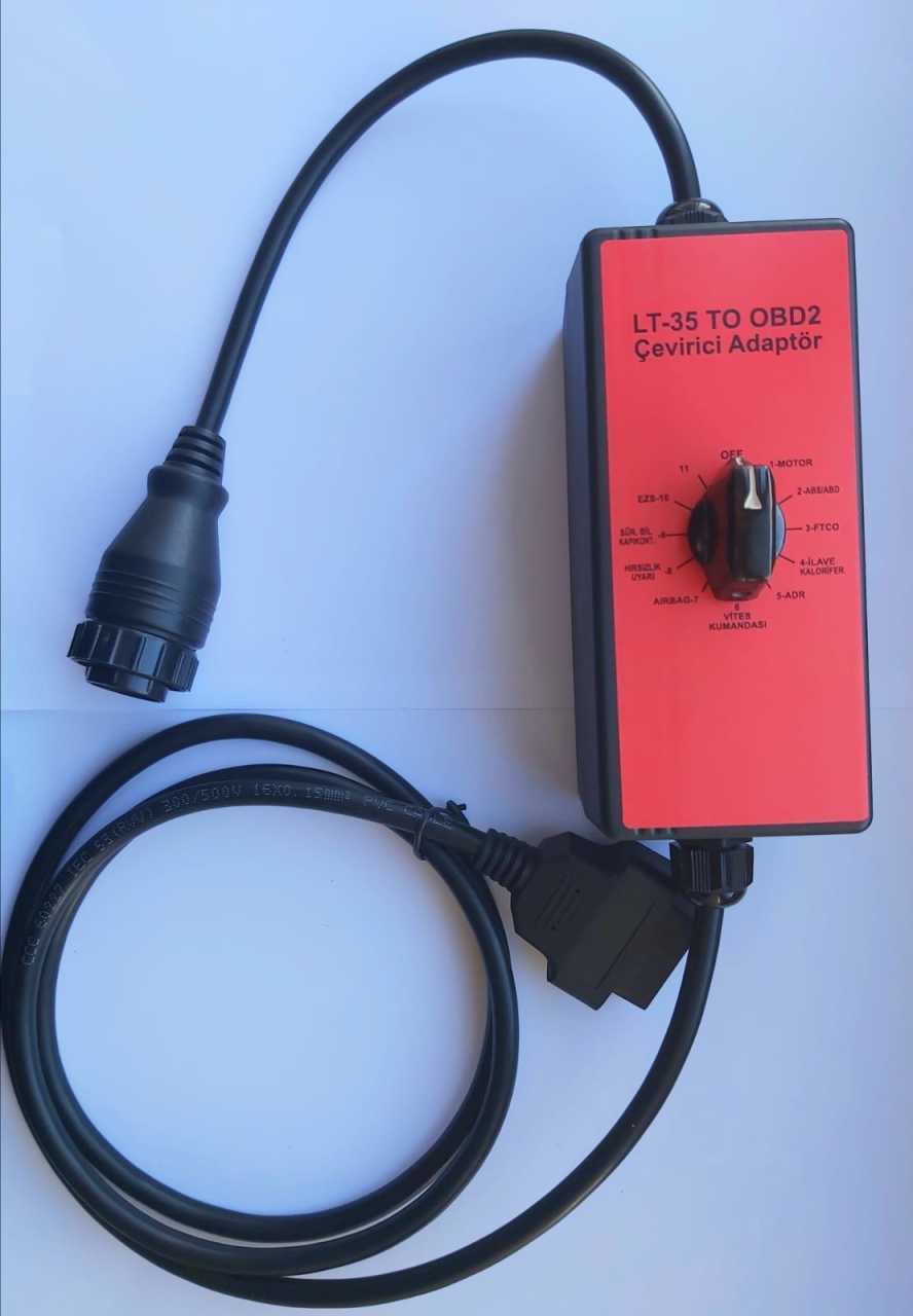 VW LT35 14 Pin Obd2 Kablo, MB 14 Pin Obd2 Kablo ( Çeviricili )