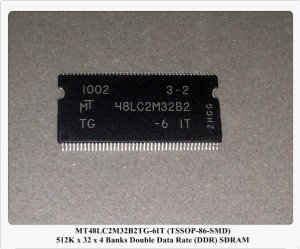 MT48LC2M32B2TG-6IT 