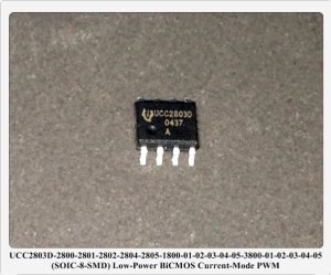 UCC2803D-2800-2801-2802-2804-2805-1800-01-02-03-04-05-3800-01-02-03-04-05 