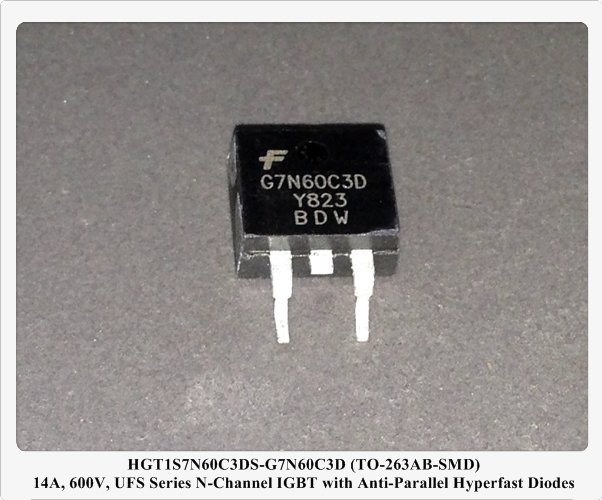 HGT1S7N60C3DS-G7N60C3D
