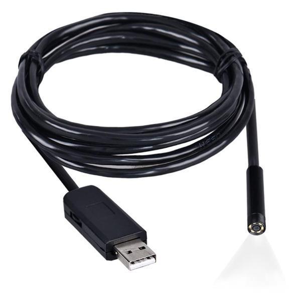 5.5mm Mini USB Kamera, 2m 6 Led Li USB Kamera