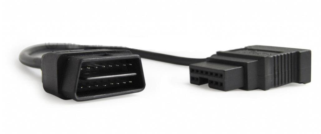 Mitsubishi Hyundai 12+16 Pin Üniversal Konnektör Launch Diagun, EasyDiag, X431