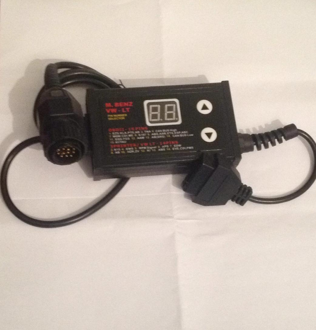 Mb 14 Pin Obd2 Çevirici, VW LT 14 Pin Obd2 Çevirici