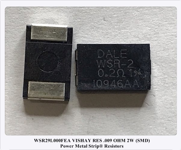 WSR29L000FEA VISHAY RES .009 OHM 2W