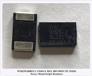 WSR29L000FEA VISHAY RES .009 OHM 2W