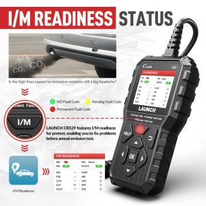 LAUNCH CR529 Otomatik OBD2 Tarayıcı Kod Okuyucu Araba Arıza Teşhis Aracı  Motor  Kontrolü  Geçiş Emisyon Testi