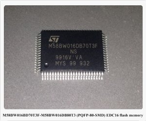 M58BW016BD70T3F- M58BW016DB80T3 