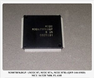 M3087BFKBGP  (M32C/87, M32C/87A, M32C/87B)