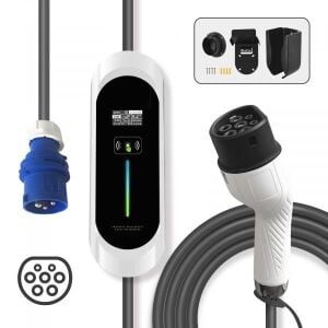 Taşınabilir Elektrikli Araç Şarj Cihazı 32A 7.4kW