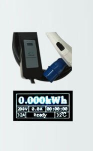 Taşınabilir Elektrikli Araç Şarj Cihazı 16A 3Faz 11kW