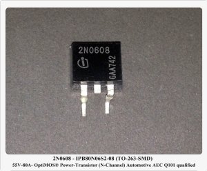2N0608 - IPB80N06S2-08 