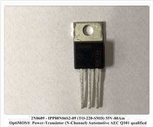 2N0609 - IPP80N06S2-09 