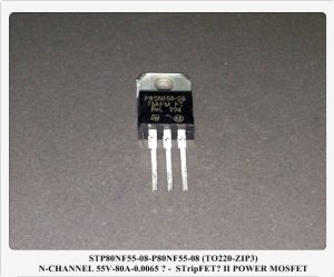 STP80NF55-08-P80NF55-08