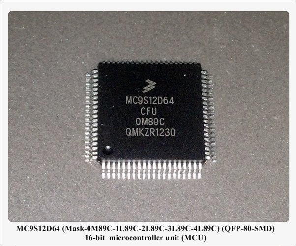 MC9S12D64 (Mask-0M89C-1L89C- 2L86D-2L89C-3L89C-4L89C) 