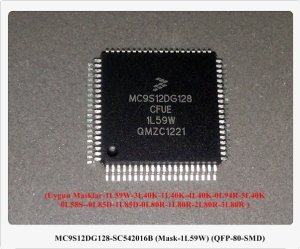 MC9S12DG128-SC542016B (Mask-1L59W-3L40K-1L40K-4L40K-0L94R-5L40K-0L58S--0L85D-1L85D-0L80R-1L80R-2L80R-2L94R-3L80R )