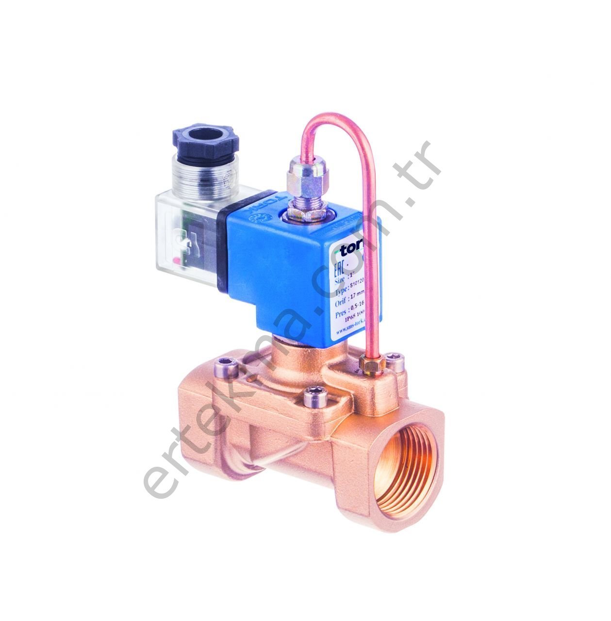 S1012 Serisi Pilot Kumandalı (Borulu) Solenoid Valf