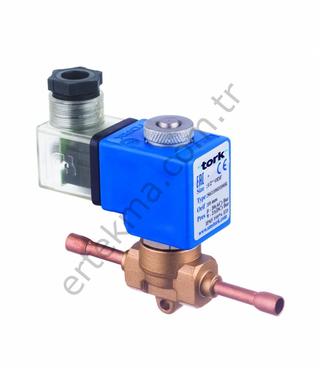 S6110 Serisi (Bakır Boru Bağlantılı) Soğutma Solenoid Valfi