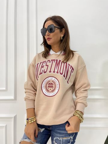 Westmont Bej Sweat