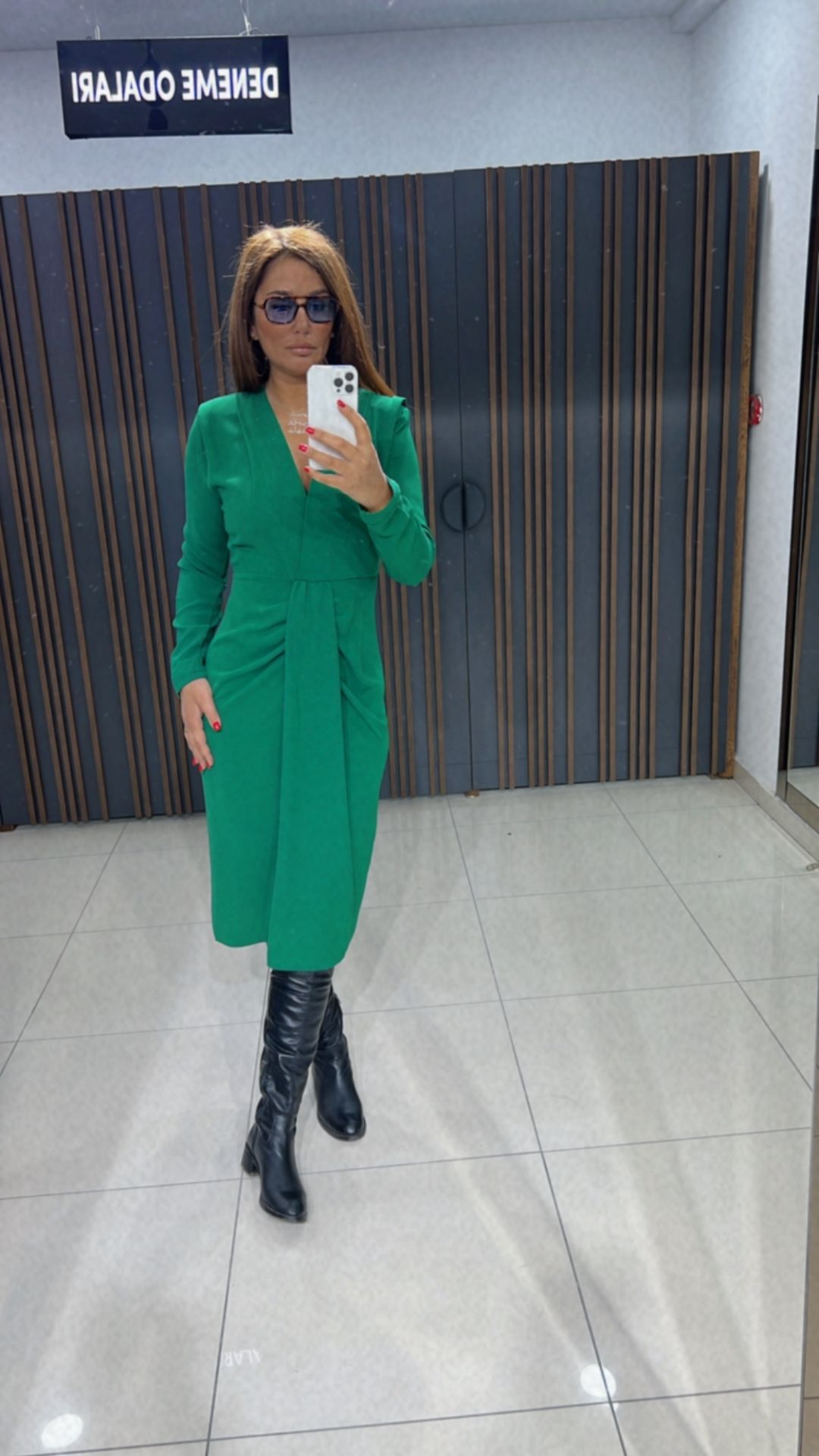 Daria Kadın Yeşil Elbise
