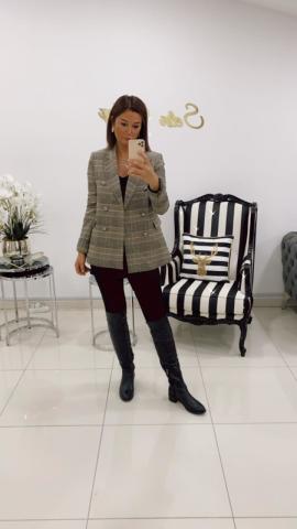 Zora Kahve Blazer