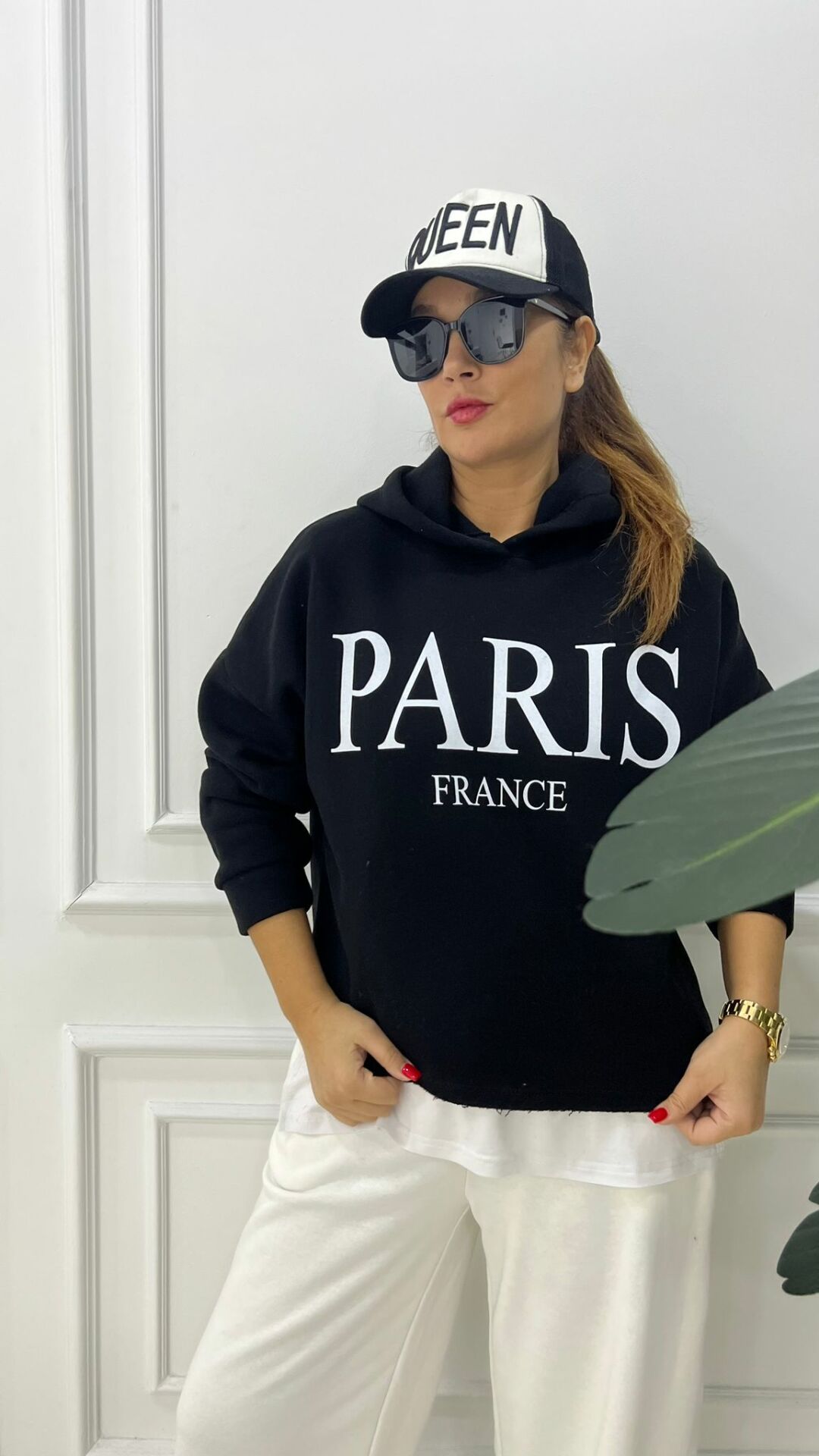 Pina Siyah Sweatshirt