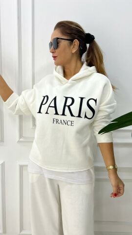 Pina Ekru Sweatshirt