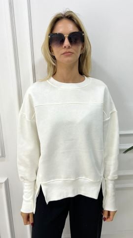 Mazel Ekru Sweatshirt