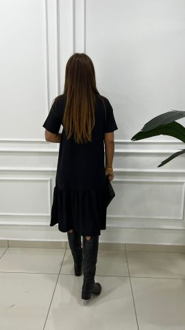 Edwa Siyah Elbise