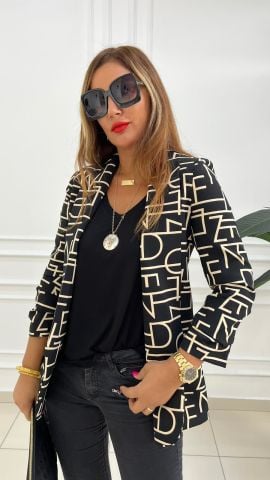 Efla Siyah Blazer