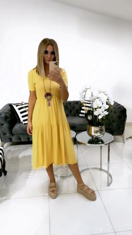 Degan Sarı Elbise