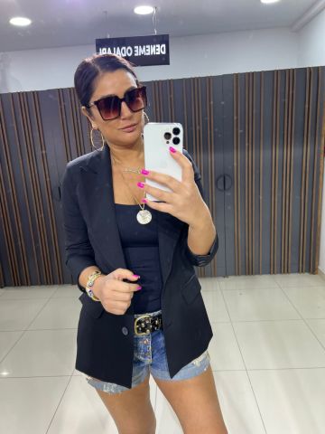 Dafni Siyah Blazer