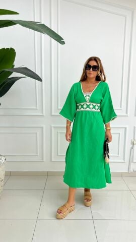 Carioca Kadın Yeşil Elbise