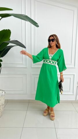 Carioca Kadın Yeşil Elbise