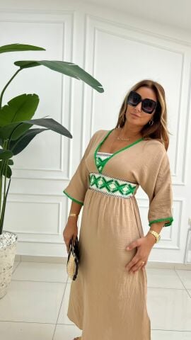 Carioca Kadın Vizon Elbise