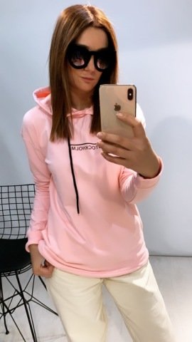 Stock Pembe Sweat