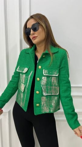 Reldey Kadın Yeşil Ceket