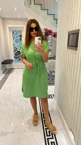 Litus Kadın Yeşil Elbise