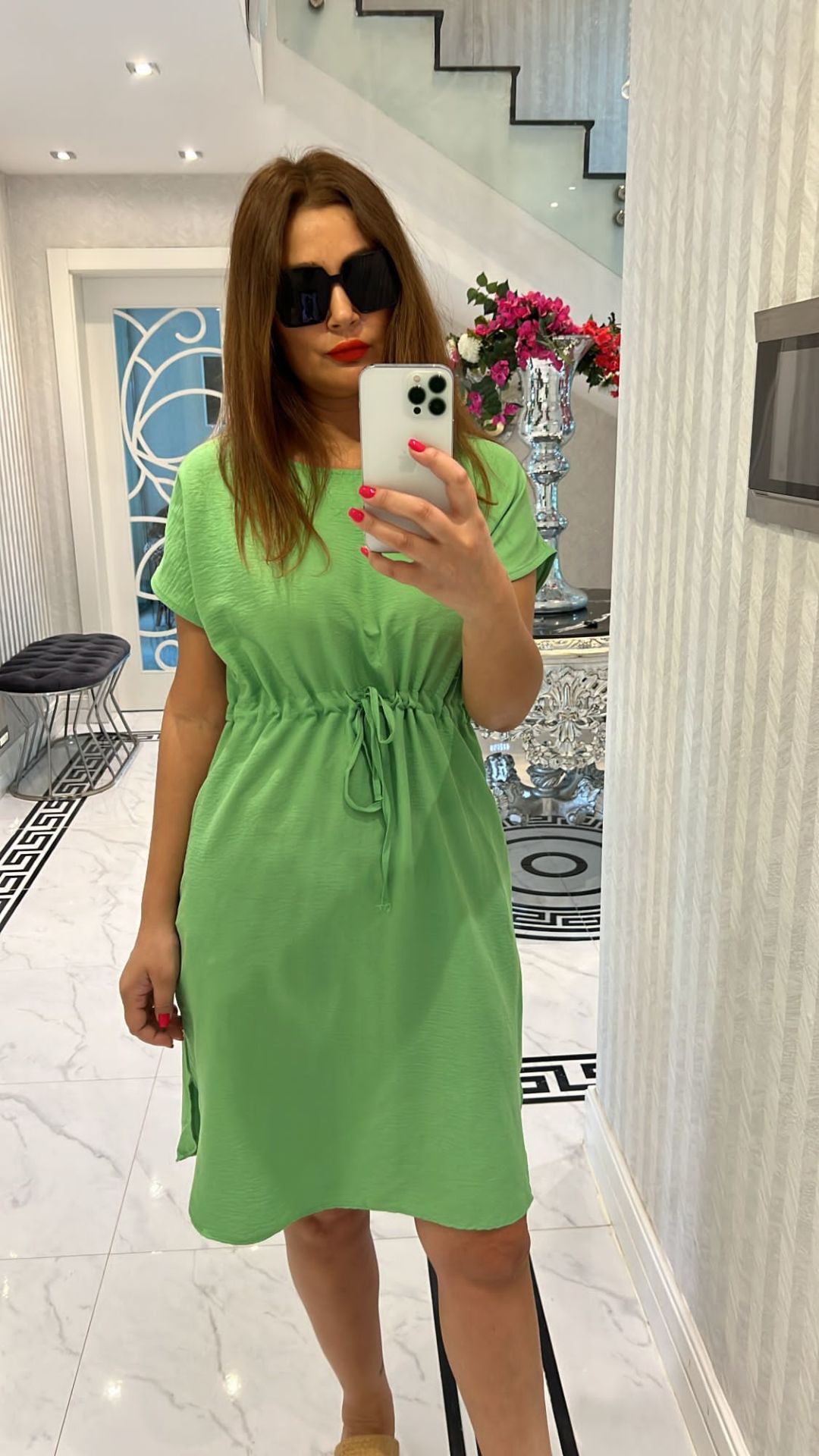 Litus Kadın Yeşil Elbise
